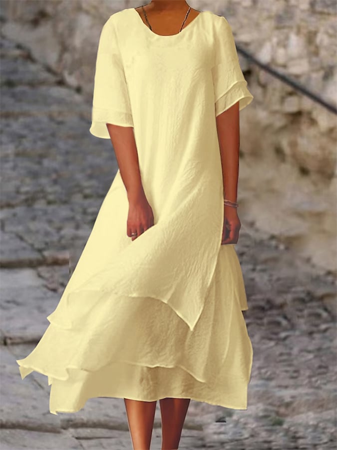Yelina™ - Elegant Layered Dress