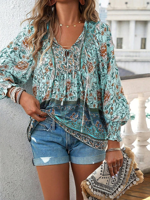 Helen™ - Summer Floral Top