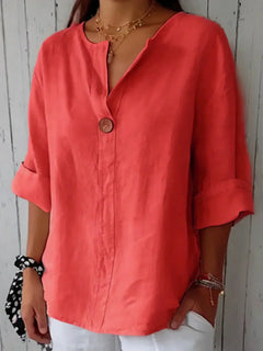 Jessica™ - Casual V-Neck Blouse
