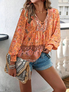 Helen™ - Summer Floral Top