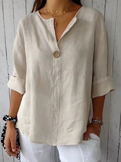 Jessica™ - Casual V-Neck Blouse