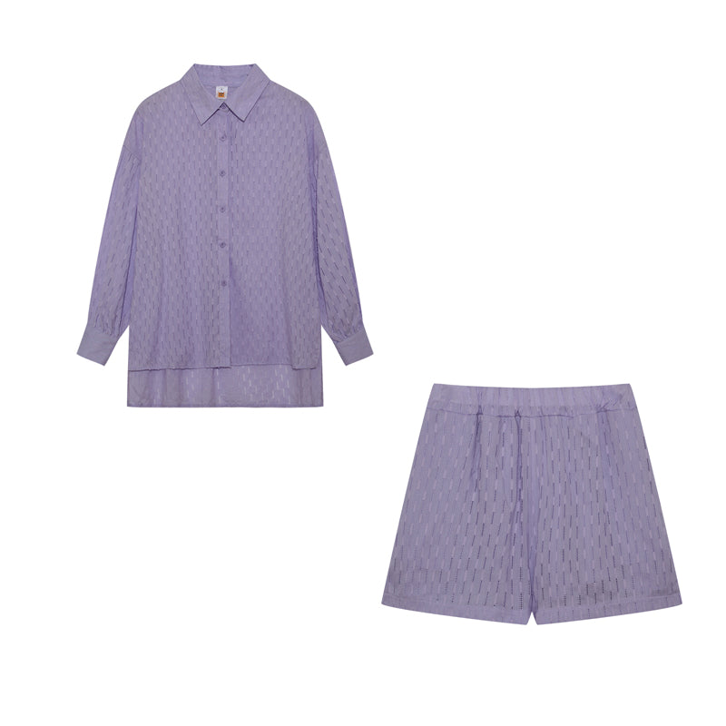 Eliza™ - Breezy Shirt and Shorts Set