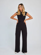 YVANE - SLEEVELESS JUMPSUIT