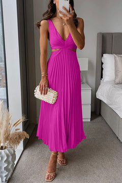 Hailey - Elegant Sleeveless V-Neck Dress