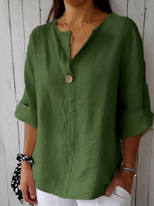 Jessica™ - Casual V-Neck Blouse