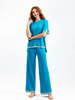 Jenna™ - Chic Contrast Trim Set