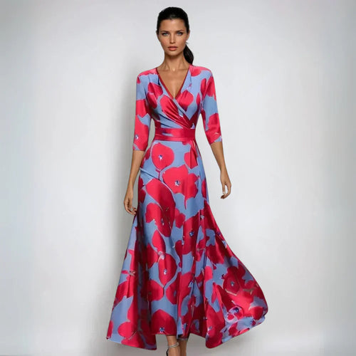 Ella - Stylish Floral Party Dress