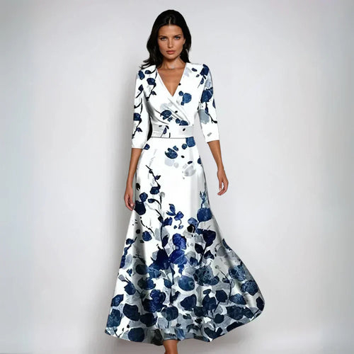Ella - Stylish Floral Party Dress