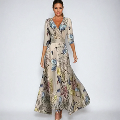 Ella - Stylish Floral Party Dress