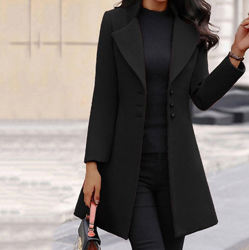 Gaily™ - Sleek Buttoned Coat