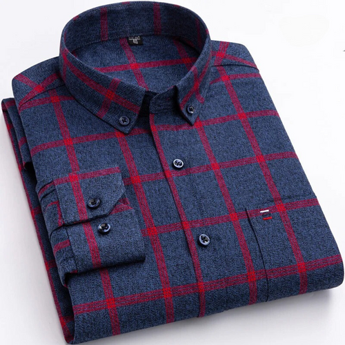 Jarold | Checked cotton shirt