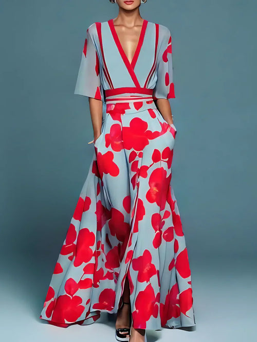 Cally - Milano design Sleeved Dress
