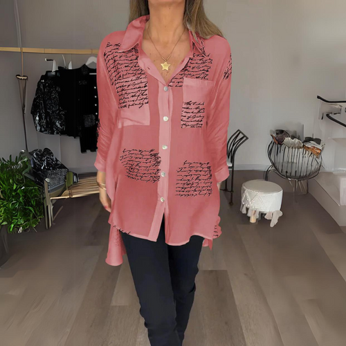 Mabel - Women's Stylish Printed Cotton Top