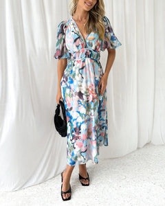 Elvera - Long Boho Style Dress