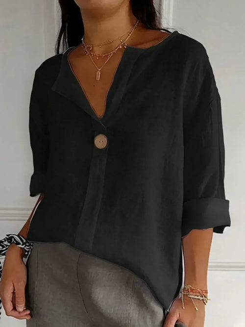 Jessica™ - Casual V-Neck Blouse