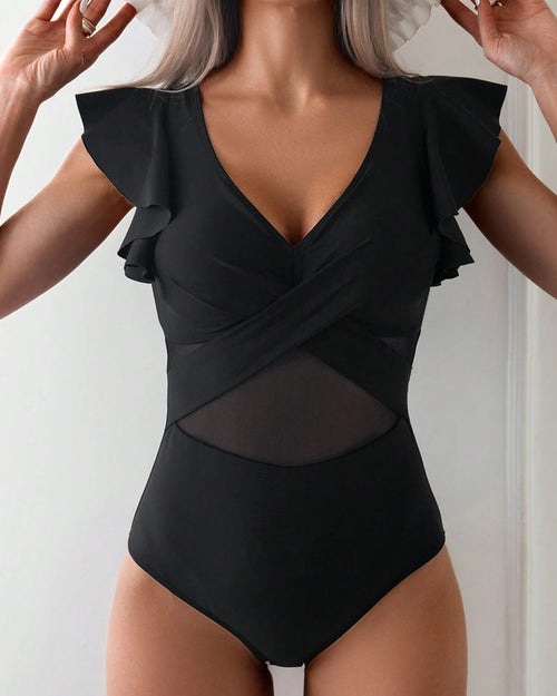 Anisa™ - Flattering V-Neck Swimsuit