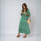 Emily - Boho Maxi Cotton Dress