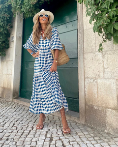 Emily - Boho Maxi Cotton Dress