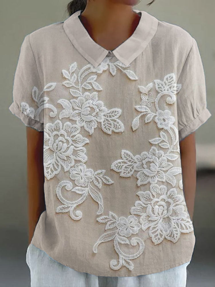 Emma™ - Vintage Printed Shirt