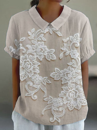 Emma™ - Vintage Printed Shirt