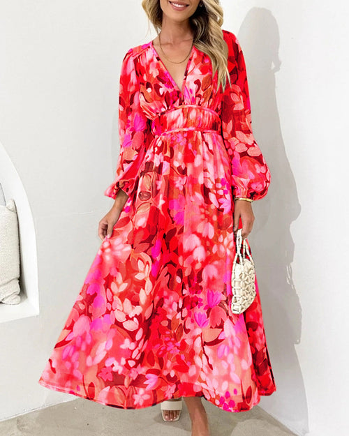 Elvera - Long Boho Style Dress