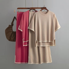 Jenna™ - Chic Contrast Trim Set