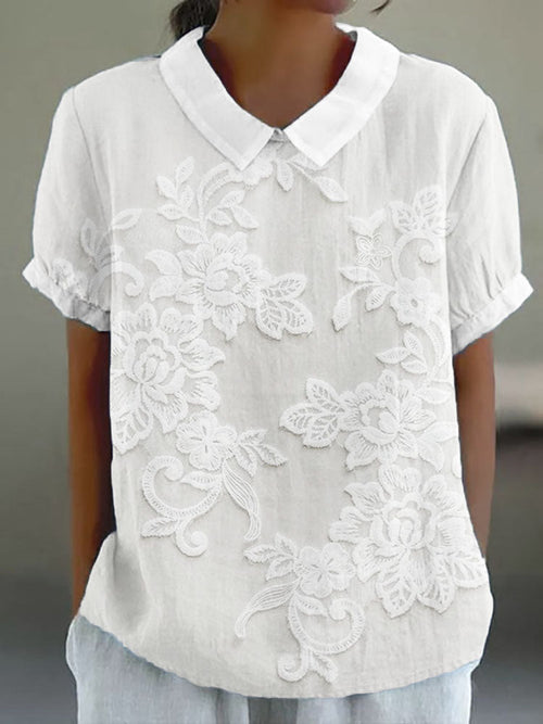 Emma™ - Vintage Printed Shirt