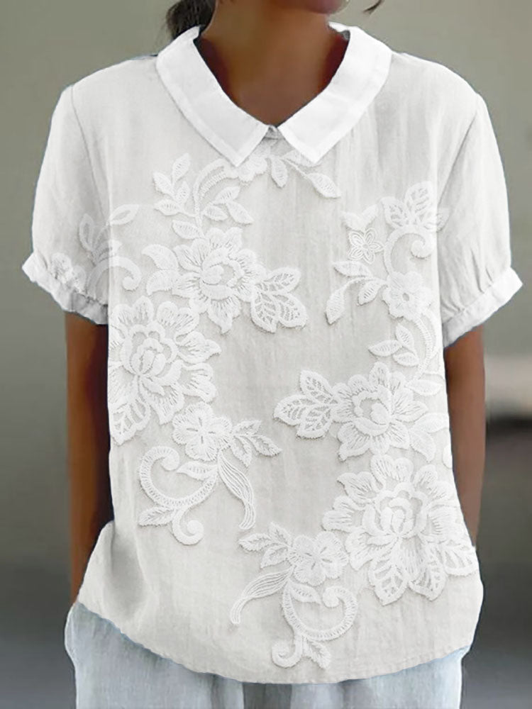 Emma™ - Vintage Printed Shirt