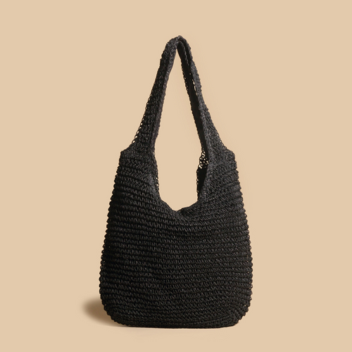 Valery - Stylish Straw Woven Rattan Shoulder Bag