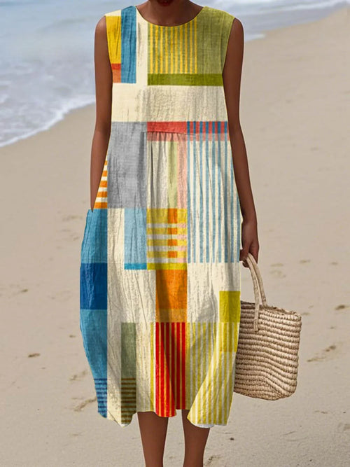 Melise - Modern Patch Dress
