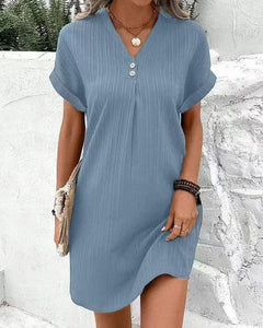 Jade™ - V-neck Spring Dress