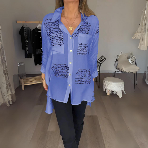 Mabel - Women's Stylish Printed Cotton Top