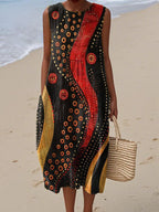 Vanity - Summer Dress with Abstract Print