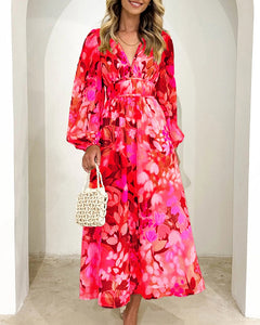 Elvera - Long Boho Style Dress