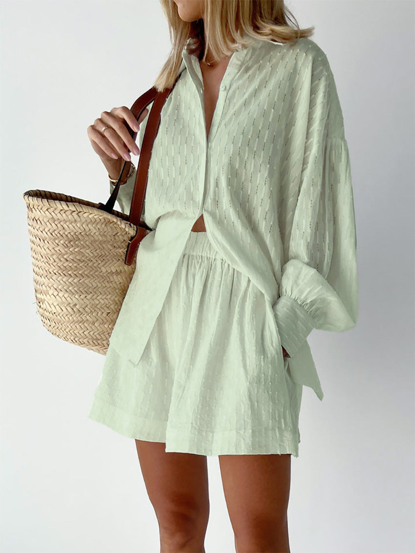 Eliza™ - Breezy Shirt and Shorts Set