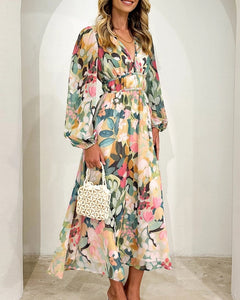 Elvera - Long Boho Style Dress