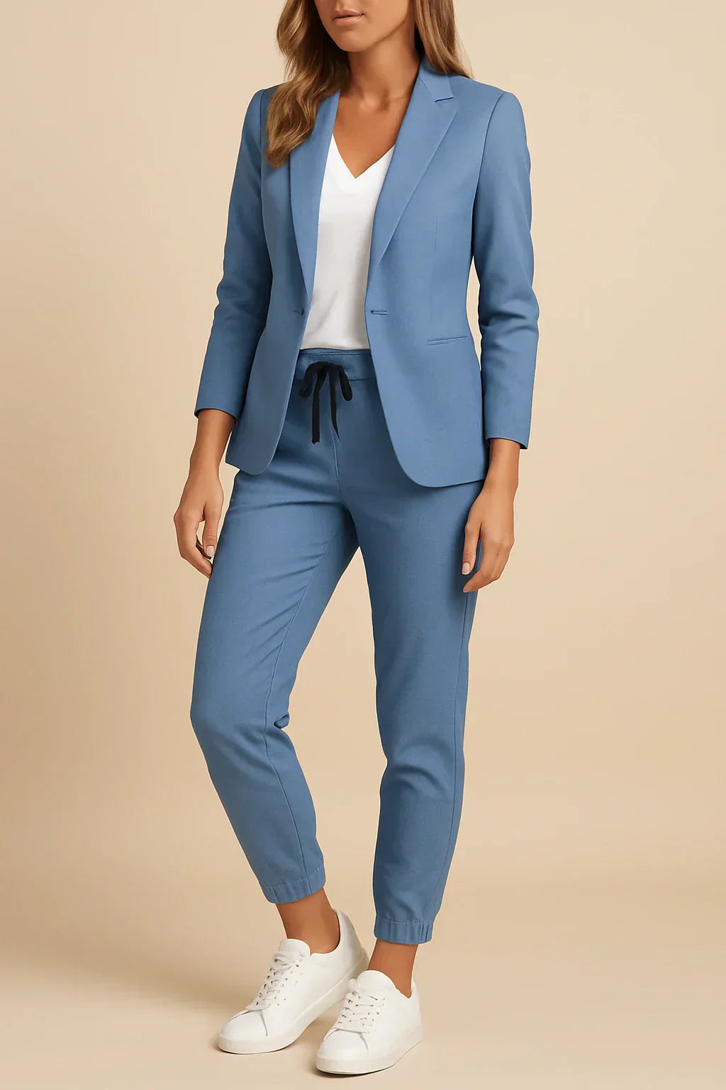 Casedy - Women’s Bold Style Blazer & Trousers Set