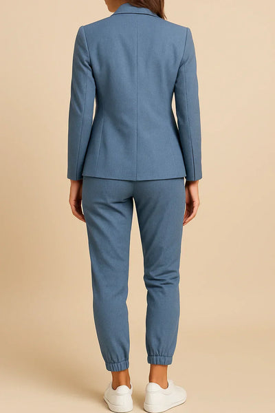 Casedy - Women’s Bold Style Blazer & Trousers Set