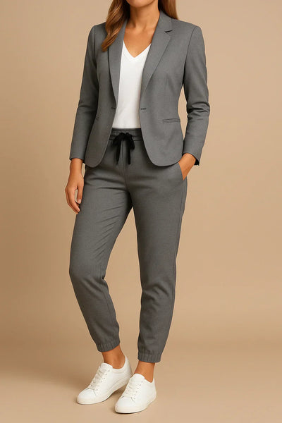 Casedy - Women’s Bold Style Blazer & Trousers Set