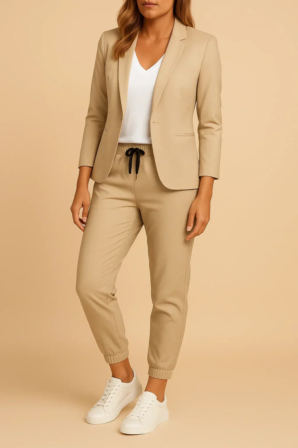 Casedy - Women’s Bold Style Blazer & Trousers Set