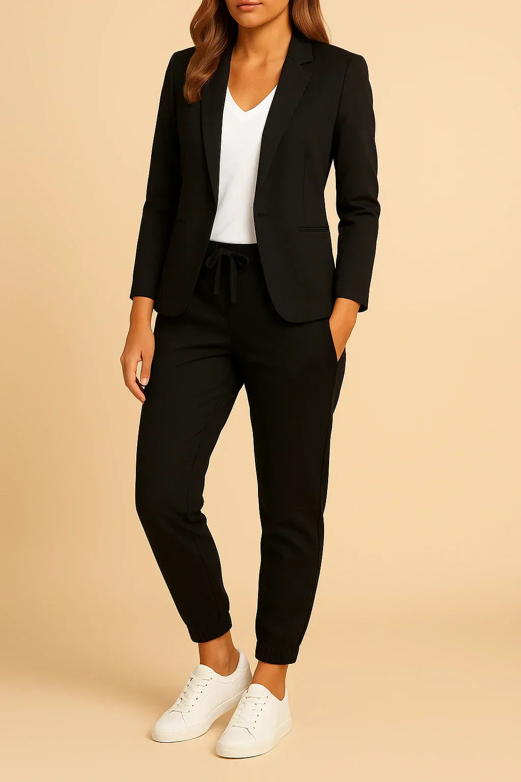 Casedy - Women’s Bold Style Blazer & Trousers Set