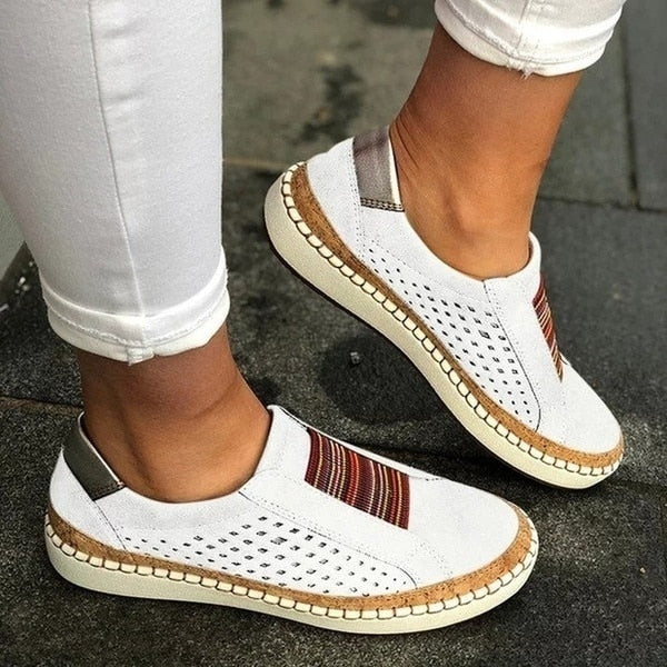 Carolin - Chic Boho Slip-On Sneakers