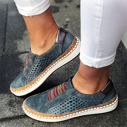 Carolin - Chic Boho Slip-On Sneakers