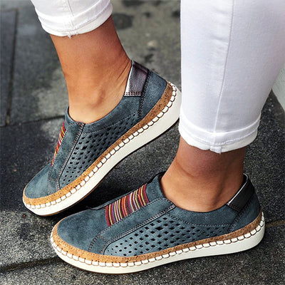 Carolin - Chic Boho Slip-On Sneakers