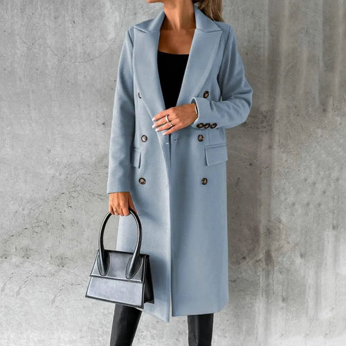 Geneve™ - Timeless Double-Breasted Coat
