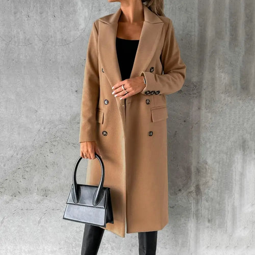 Geneve™ - Timeless Double-Breasted Coat
