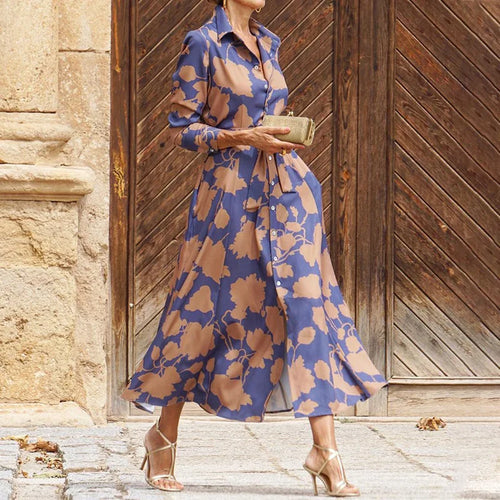 Violet – Classic Shirt Style Dress