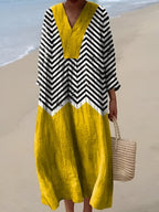 Albina - Printed Summer Breeze Dress