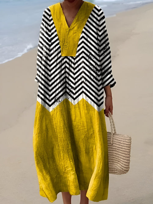 Albina - Printed Summer Breeze Dress
