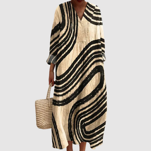 Natalie - Urban Lines Flow Midi Dress